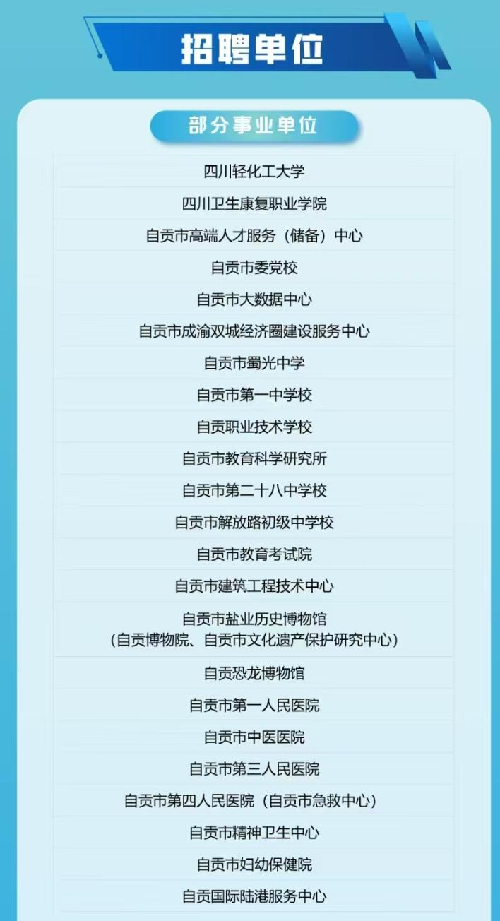 “盐都聚英才创新引未来”2025年自贡知名高校秋招行