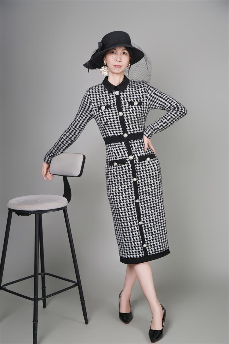 林娇：新晋模特的经典与优雅多元