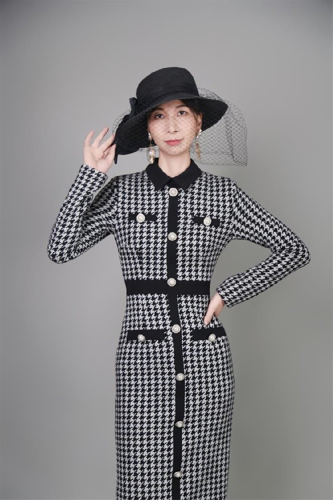 林娇：新晋模特的经典与优雅多元