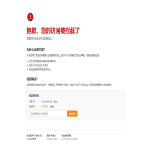 正在进行安全检查...