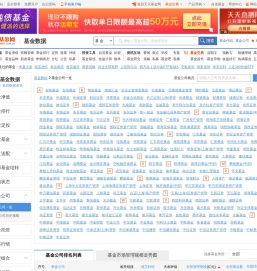 基金公司一览表