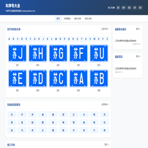 车牌号大全