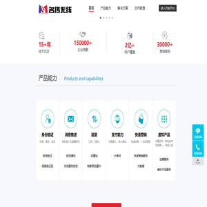 名传无线(单元科技):一个提供融合通讯和快速营销能力的开放平台