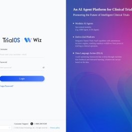 TrialOS药试圈，医药数字化协作平台，让好药触手可及
